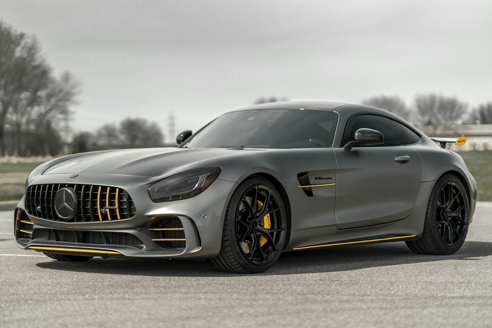 Mercedes-AMG GT in motion
